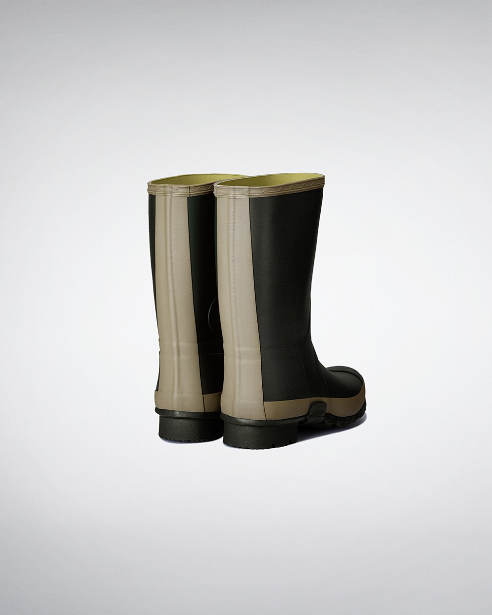 Galochas Curtas Hunter Homem Verde Escuro Oliva - Gardener - 90NERVZHG